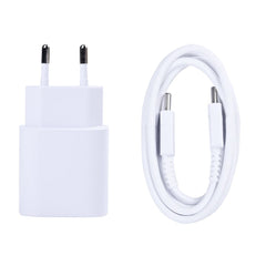 25W PD Hurtig Oplader USB-C – Med Kabel