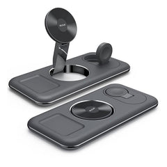 3 i 1 trådløs oplader til Smartphones, AirPods og Apple Watch - 1 - reFix.dk