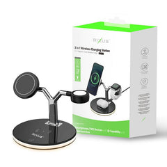 3 i 1 trådløs oplader til Apple Watch - reFix.dk