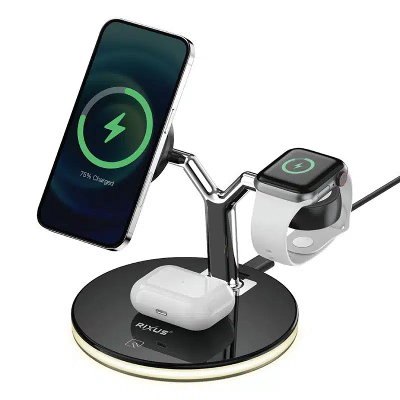 3 i 1 trådløs oplader - reFix.dk