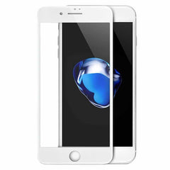 Full cover skærmbeskyttelse til iPhone 8 / 7 / SE (2020 / 2022) - Hvid - reFix.dk