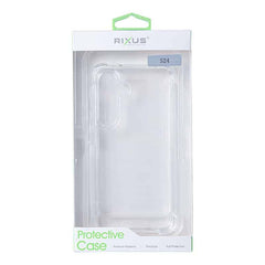 Akryl safety clear case til Samsung S24 - Pakkens indhold - reFix.dk