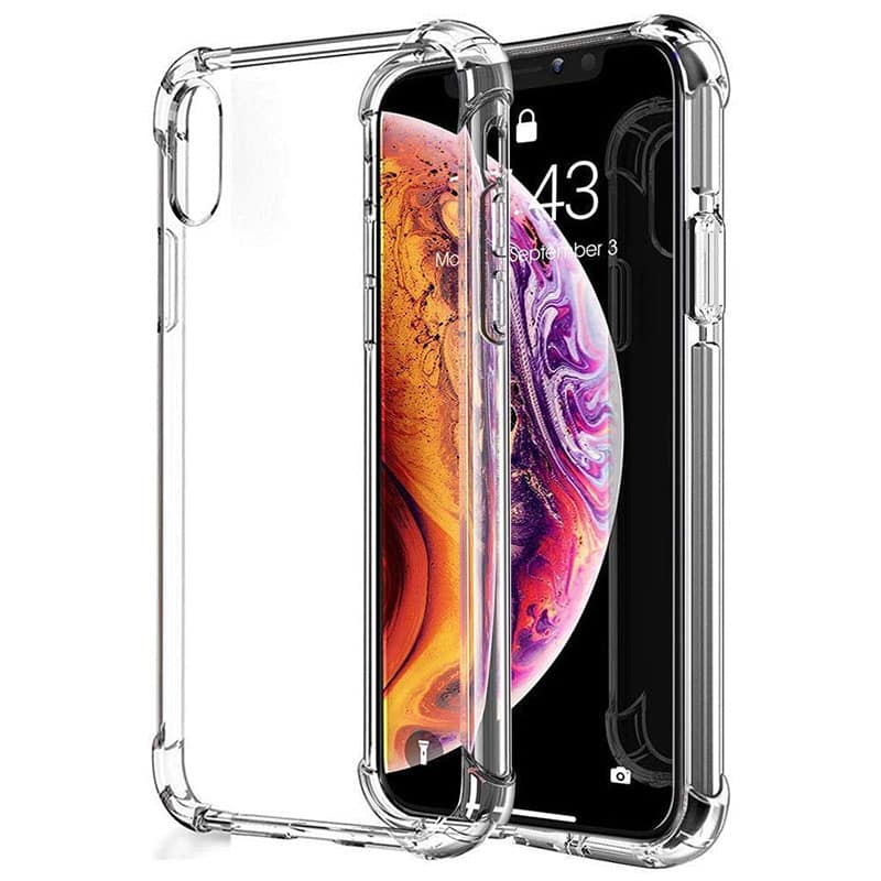 Akryl safety clear case til iPhone XS / X - reFix.dk