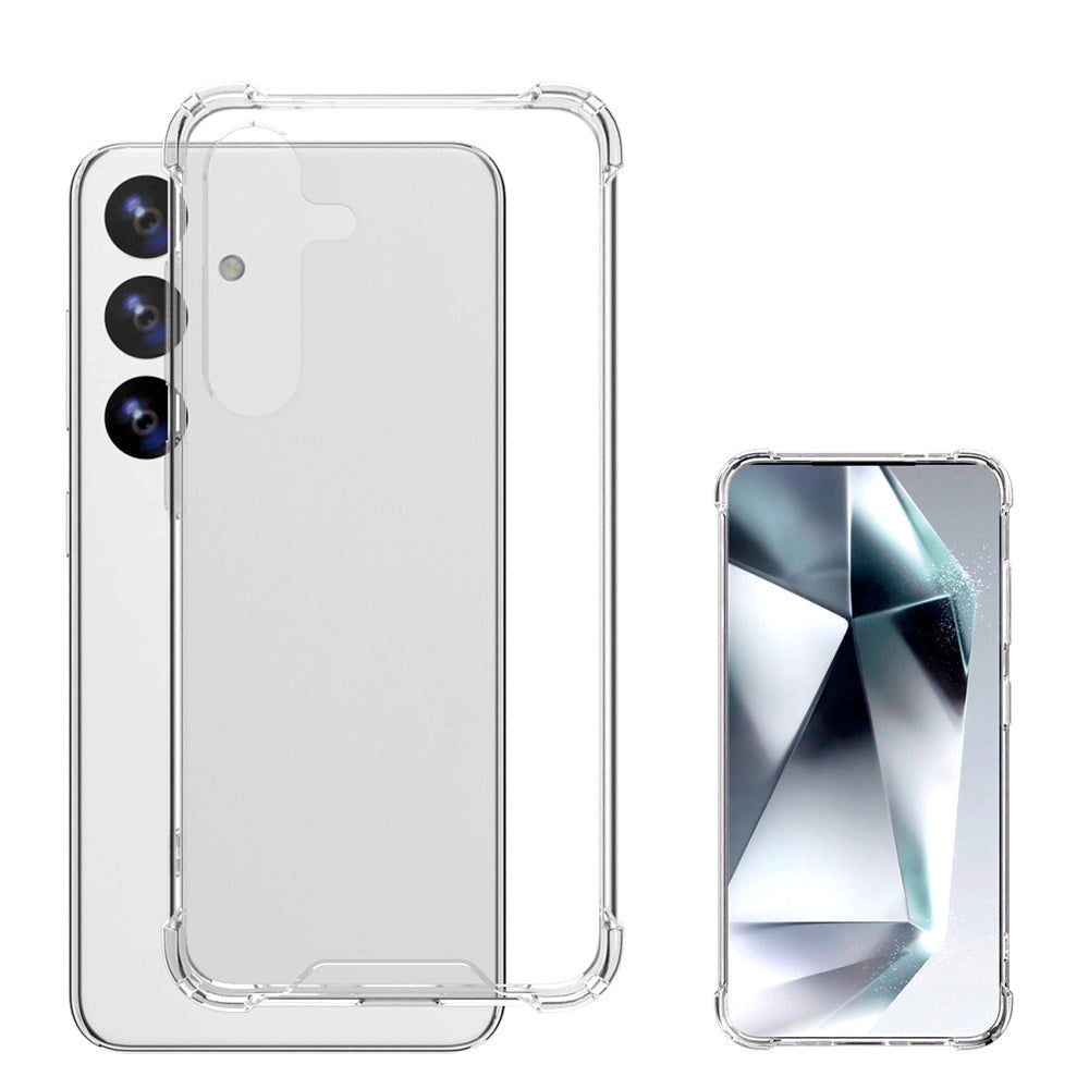 Akryl Safety clear case til Samsung S25 FE - 1 - reFix.dk