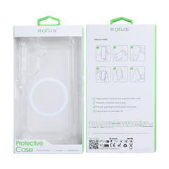Akryl clear case med MagSafe til Samsung S25 FE - 3 - reFix.dk