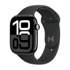 Refurbished Apple Watch Series 10 42mm Aluminium (GPS + 4G) Sort - reFix.dk
