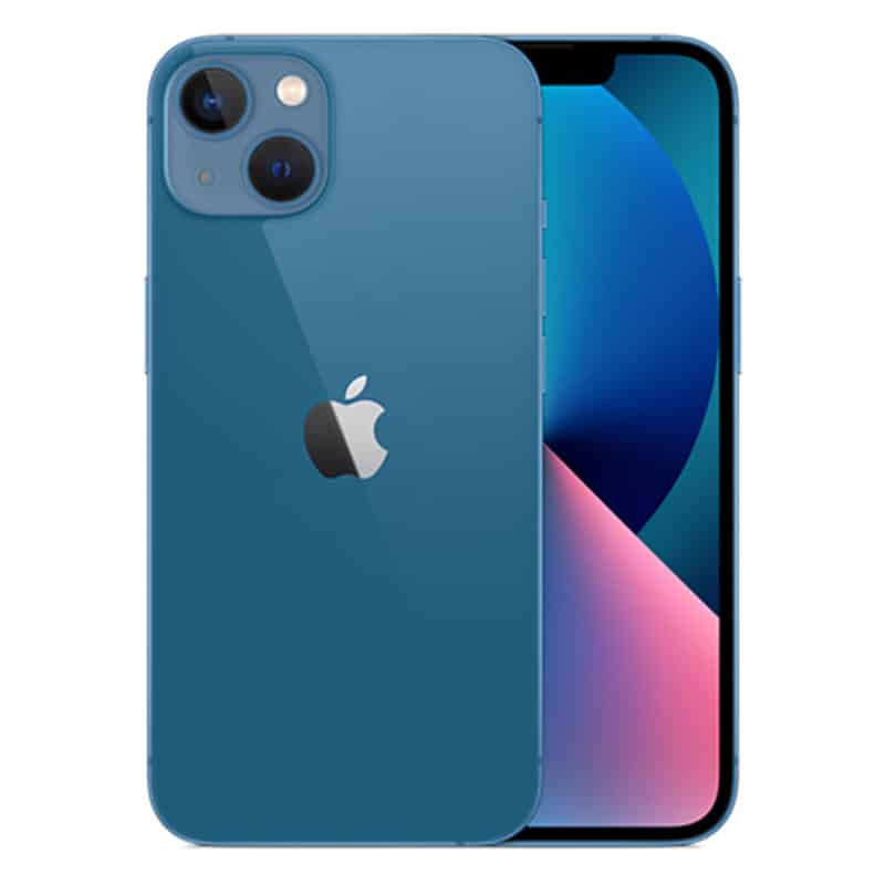 Refurbished iPhone 13 256GB Blå med nyt 100% batteri | reFix.dk