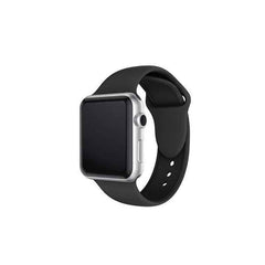Apple Watch silikone rem I sort - reFix.dk