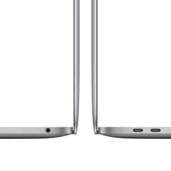 Apple MacBook Pro 13 M1 2020 256GB Space Grey side view - reFix.dk