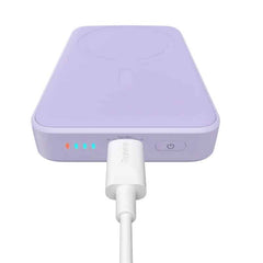 Baseus 10000mAh 20W MagSafe Powerbank - Lilla (+USB-C kabel)