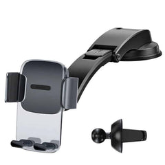Baseus 2-i-1 mobilholder til luftudgang og dashboard - reFix.dk