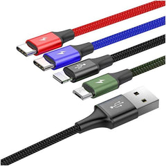 Baseus 4-i-1 hurtig opladningskabel (2x usb-c) 1 - reFix.dk