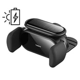 Baseus Steel Cannon Pro automatisk bilholder med solcelleopladning - reFix.dk