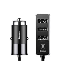 Baseus enjoy together biloplader med 3 output - reFix.dk