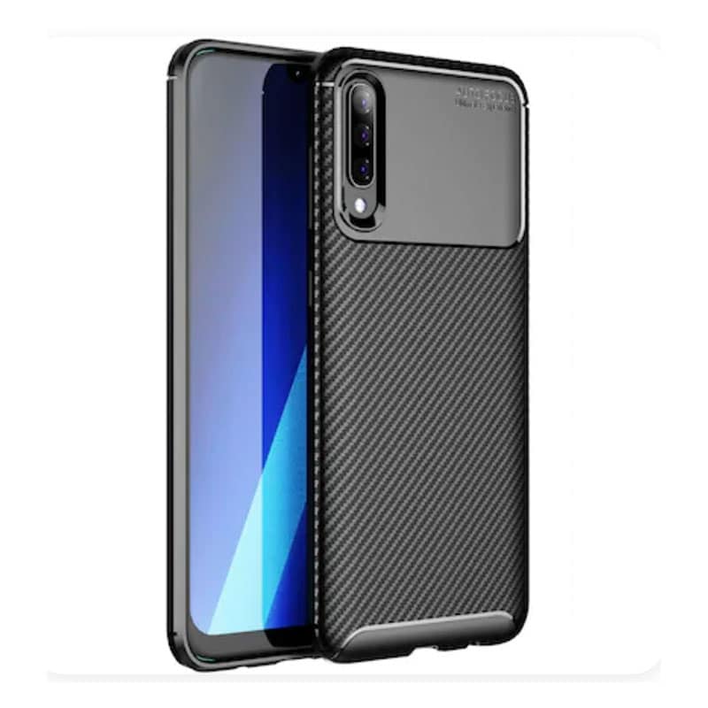 Carbon cover til Samsung A50 - reFix.dk
