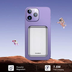 Choetech 10W 5000mAh mini magsafe powerbank - 2 - reFix.dk
