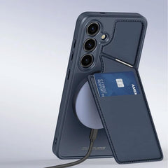 Dux Ducis Rafi II Mag cover til Samsung S24 - Blå