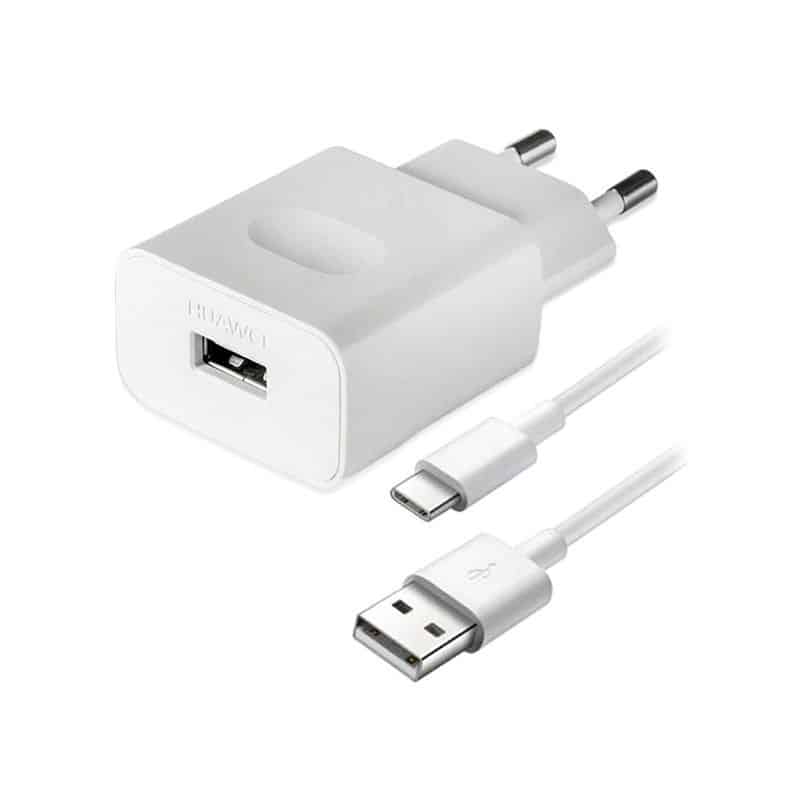 Huawei fast charger med USB-C kabel 1 - reFix.dk