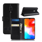 Læder flip cover til OnePlus 6T / 7 - reFix.dk