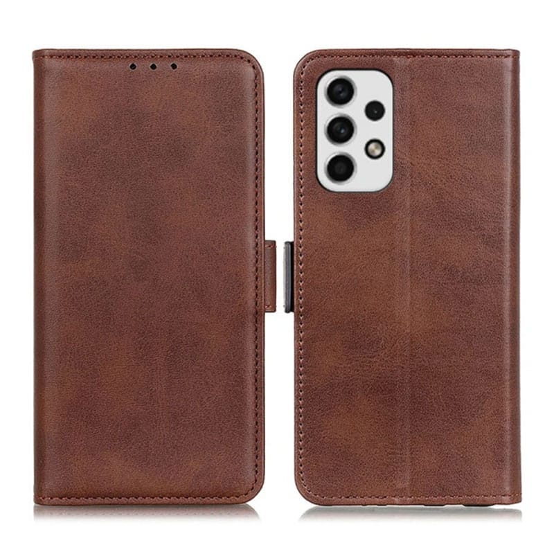 Læder flip cover til Samsung A23 5G - reFix.dk