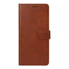 Læder flip cover til iPhone 15 Brun - reFix.dk