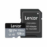 Lexar professionel 1066x miroSDXC 128GB refix.dk