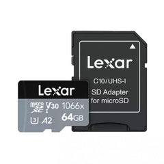 Lexar professional 1066x microSDXC 64GB refix.dk
