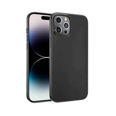 Okkes basic iPhone 14 serien cover - sort - reFix.dk