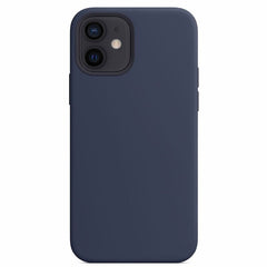 Original silikone over med MagSafe til iPhone 12 | 12 mini - deep navy - reFix.dk