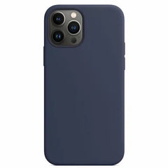Original silikone cover med MagSafe til iPhone 13 Pro | 12 Pro - deep navy - reFix.dk