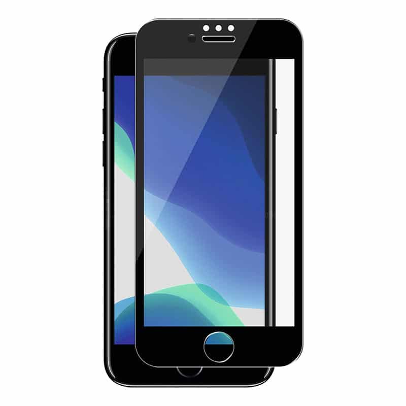 Premium full cover skærmbeskyttelse til iPhone SE (2020) - reFix.dk