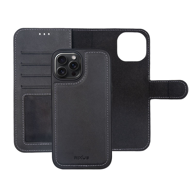 Premium magnetisk flip cover til iPhone 14 - 3 - reFix.dk