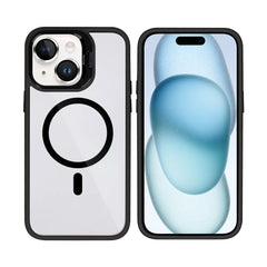 Premium clear case med MagSafe til iPhone 15 - Sort - reFix.dk