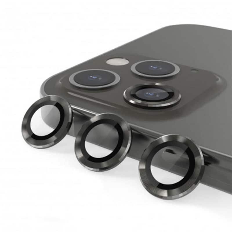 ProTech kamera beskyttelsesglas iPhone 13 Pro graphite - reFix.dk