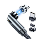 Rixus 3 i 1 magnetisk oplader kabel - reFix.dk