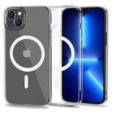 Rixus Akryl clear case med MagSafe til iPhone 14 - 4 - reFix.dk