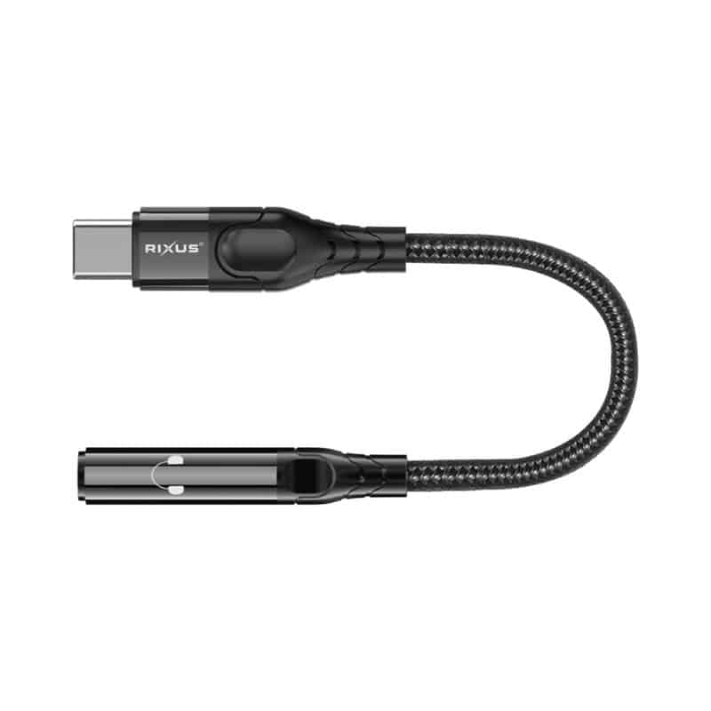 Rixus USB-C til 3,5 mm jackstik adapter - rerFix.dk
