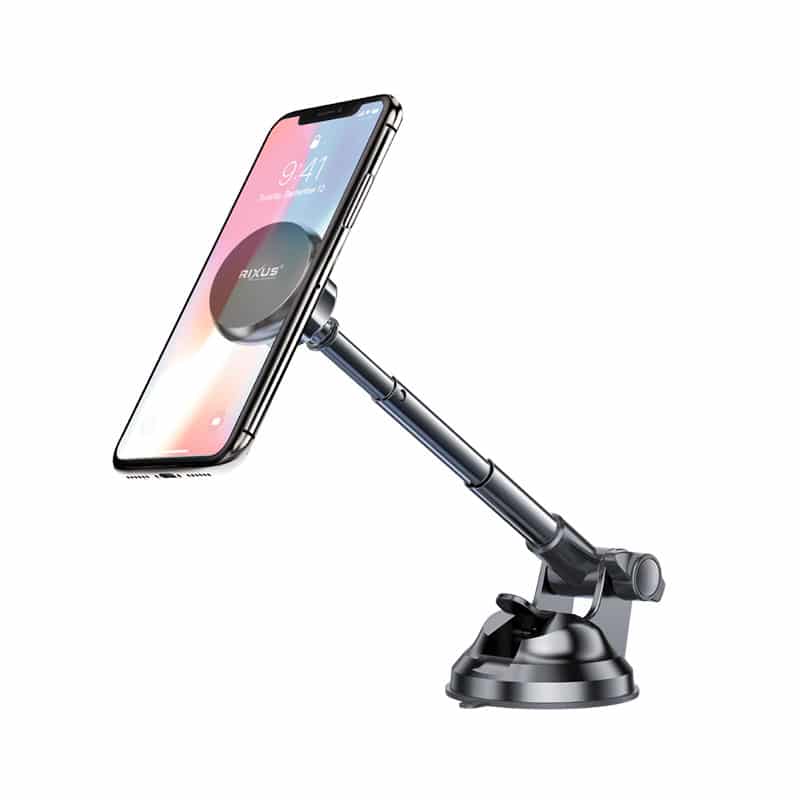 Rixus magnetisk mobilholder til dashbord / vindue - reFix.dk