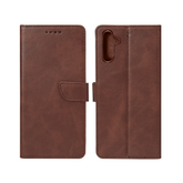 Rixus Læder flip cover til Samsung A16 - Brun - reFix.dk