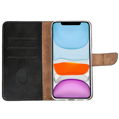 Samsung S21 FE Cover – Rixus Læder Flip Cover med Kortholder - 1 - reFix.dk