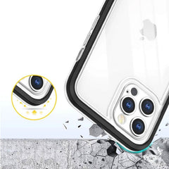 Shockproof 3i1 clear cover til iPhone 12 Pro - 3 - reFix.dk