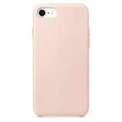 Silikone cover til iPhone 8 / 7 / SE 2020 pink sand - reFix.dk