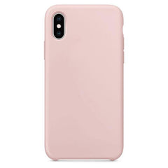 Silikone cover til iPhone X/XS pinksand - reFix.dk