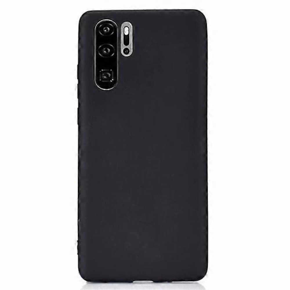 Silikone cover til Huawei P30 Pro - sort - reFix.dk