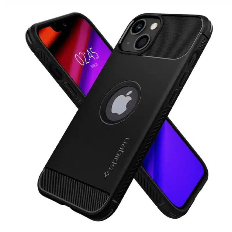 Spigen Rugged Armor cover til iPhone 13 - reFix.dk
