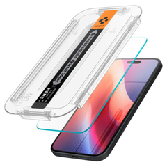Spigen EZ Fit Glas. TR skærmbeskyttelse til iPhone 16 / 15 - 2 - reFix.dk