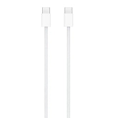 USB-C woven opladerkabel (1m) (bulk) Hvid - reFix.dk