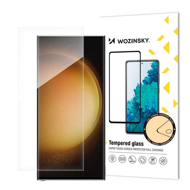 Wozinsky full cover skærmbeskyttelse til Samsung S24 Ultra - reFix.dk