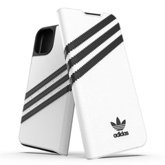 Adidas Originals Booklet cover til iPhone 13 - Hvid/sort 1 - reFix.dk