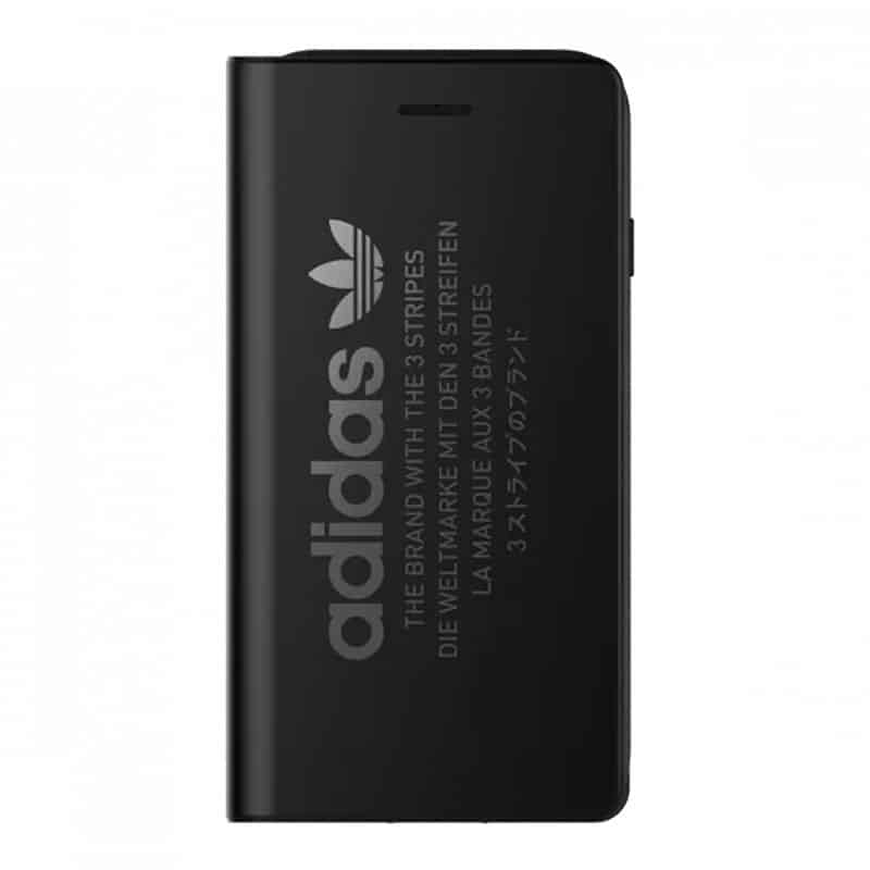 Adidas Originals Booklet Cover til iPhone 7 / 8 Plus - sort - reFix.dk
